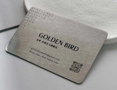 Aluminium Business Cards Aluminium Business Cards