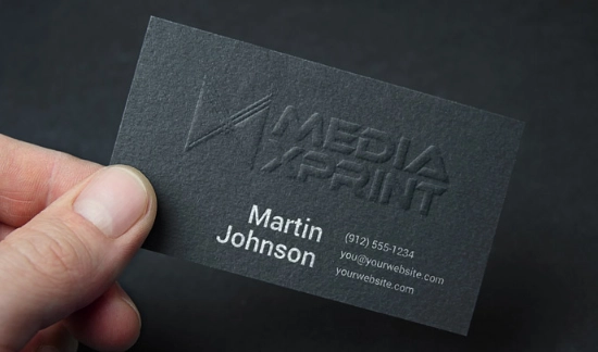 Stainless Steel Business Card